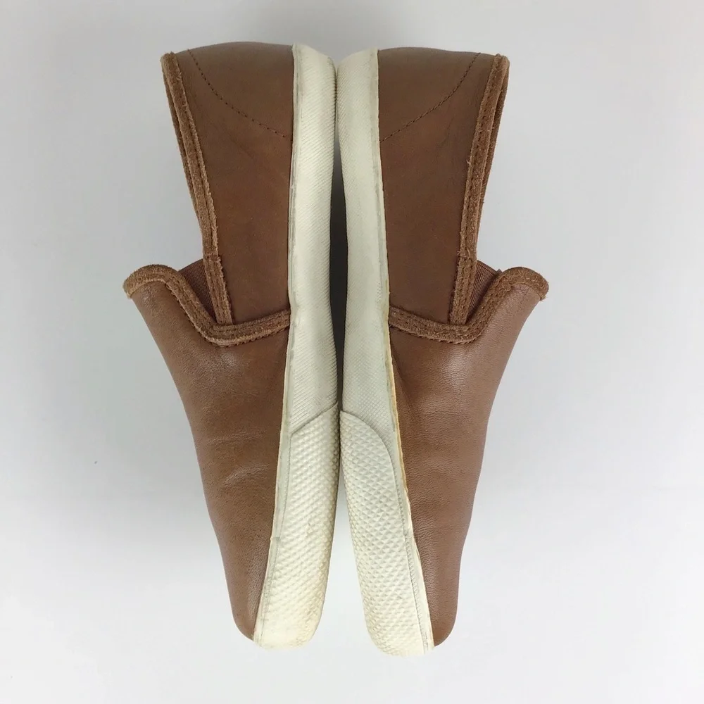 Frye Cognac Slip On Leather Sneaker | Men’s 7.5